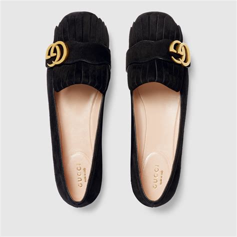 womens gucci ballet flats|Gucci flat shoes women's.